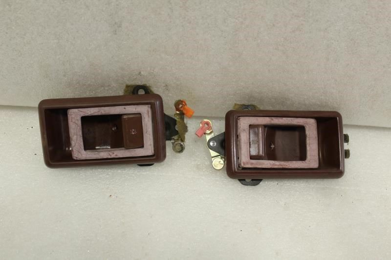 1982 1983 1984 1985 1986 TOYOTA SUPRA LEFT RIGHT DOOR HANDLES TERRA COTTA