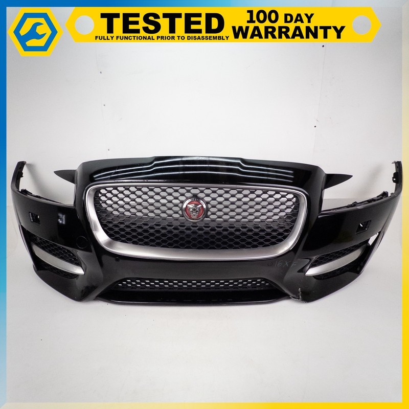 16-20 JAGUAR XF FRONT BUMPER COVER GRILLE PDC SENSOR COMPLETE ASSEMBLY OEM