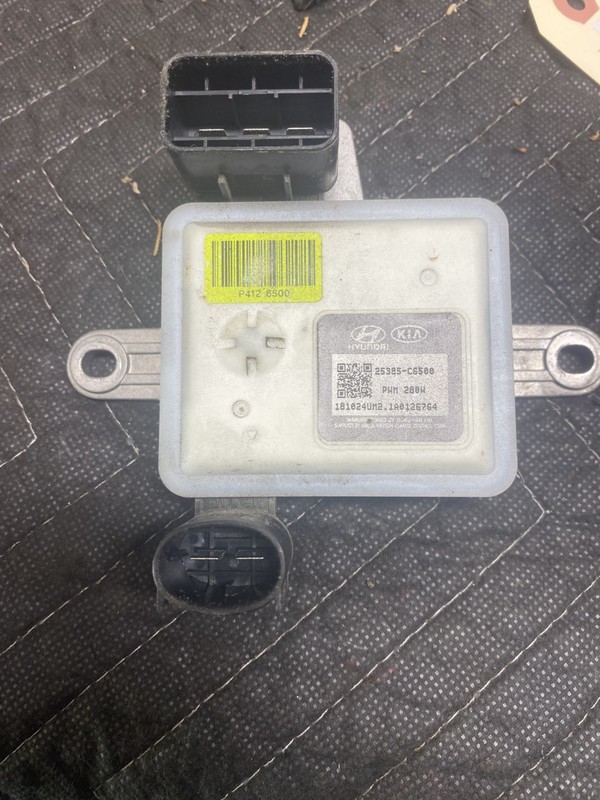 2017 KIA SORENTO LX ENGINE FAN CONTROL MODULE OEM 25385-C6500