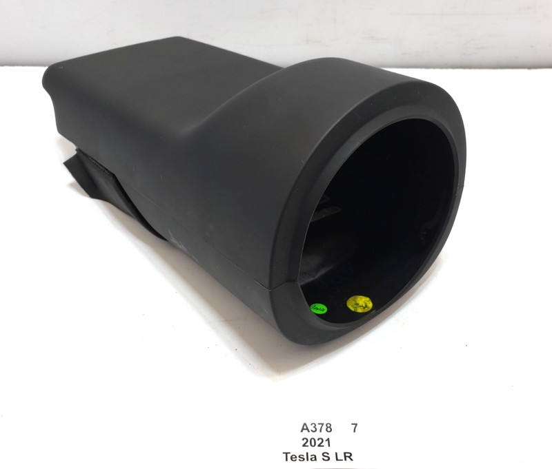✅ 21-25 OEM Tesla Model S Steering Column Upper Lower Trim Cover Black