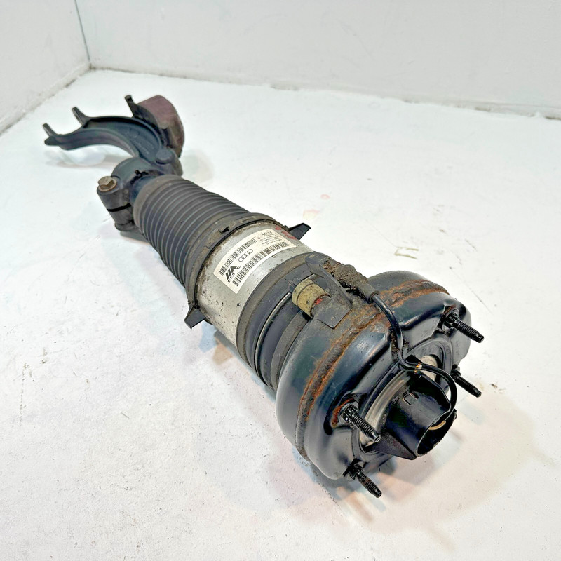 2013-2018 AUDI S6 FRONT LEFT DRIVER SIDE STRUT AIR SHOCK ABSORBER W/ FORK OEM