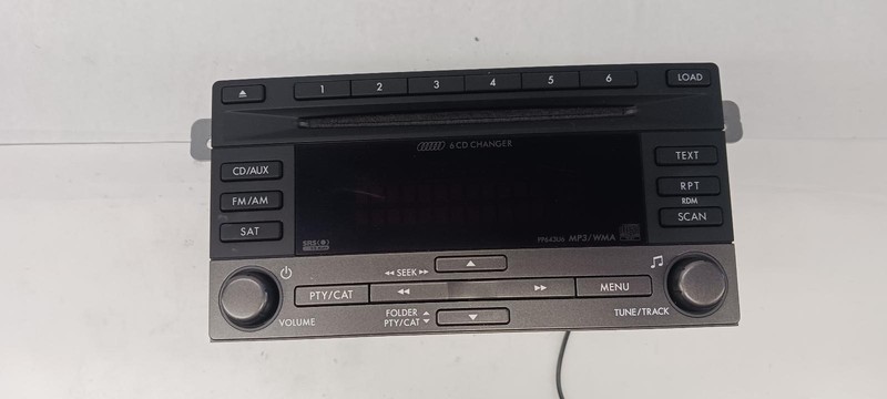 09-'13 SUBARU FORESTER radio assembly/head unit w/o navigation OEM