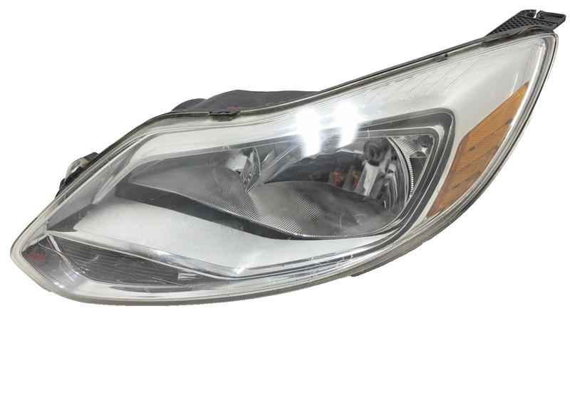Ford Focus LH Driver Halogen Headlight Assembly 2012 P/N BM5Z13008B