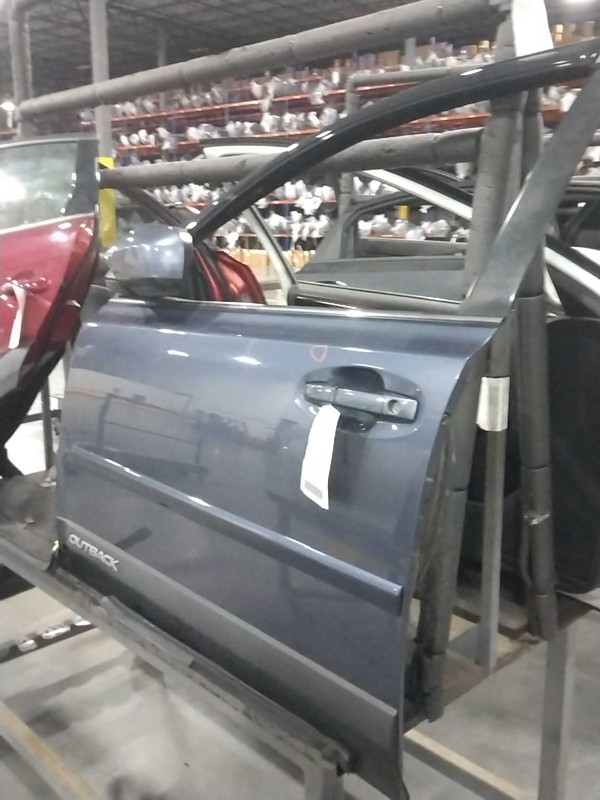 2014 Subaru Legacy Left Front Door Blue 514926 - 133k Miles - Used Part