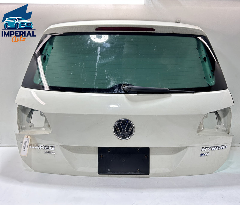 2011 - 2014 VOLKSWAGEN TOUAREG TAILGATE LIFTGATE SHELL / GLASS / SPOILER OEM