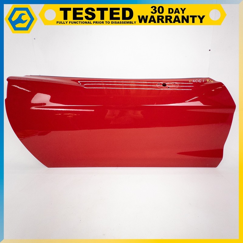 05-13 CHEVROLET CORVETTE C6 FRONT RIGHT PASSENGER SIDE DOOR SHELL FRAME RED OEM