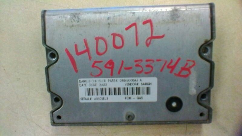 Chassis ECM Multifunction Fits 01-02 CARAVAN 107631