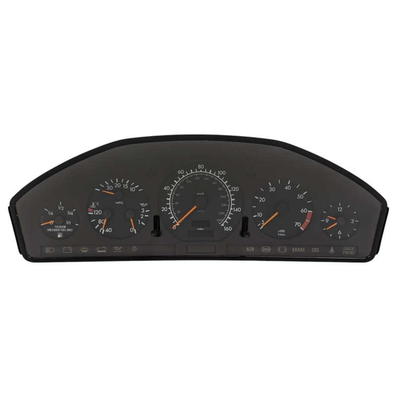 1997 Mercedes R129 SL500 S500 Instrument Cluster Speedometer 1294401211