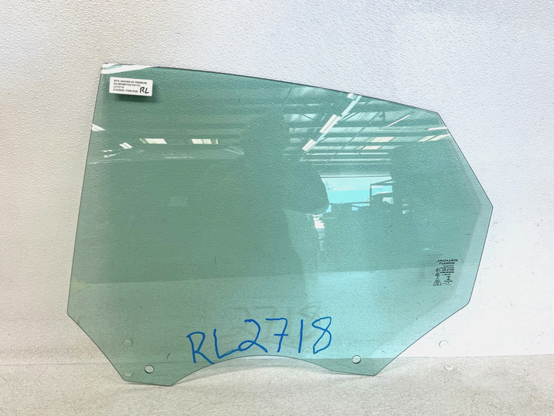 ⭐2016-2023 JAGUAR XF REAR LEFT DRIVER SIDE DOOR WINDOW GLASS PANEL OEM LOT2718