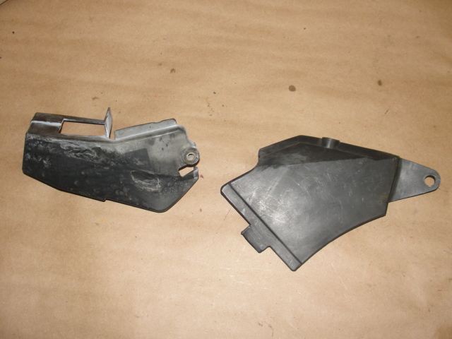 1986 HONDA VT 500 C SHADOW MISC COVERS GUARDS PANELS PLASTIC WATER 86 VT500