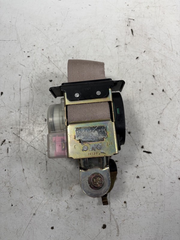 97-99 Acura CL Right Rear Seat Belt Beige OEM