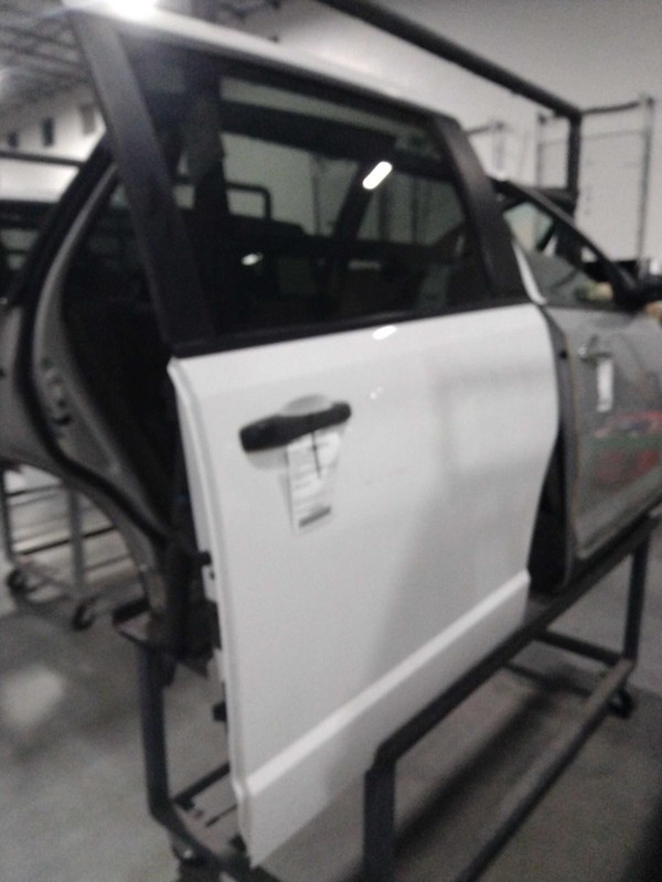 2019 Dodge Caravan Left Rear Door White 121K Miles OEM Used NJ25-26395-671477