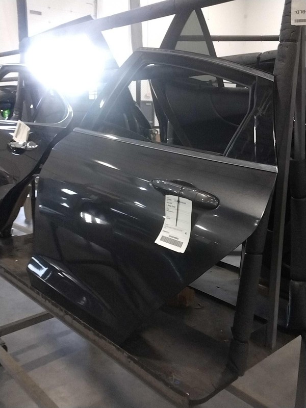2015 Chrysler 200 Left Rear Door Grey 131K Miles OEM Used Part NJ25-19850-486606