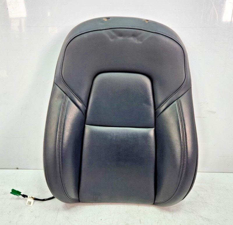 ✅ 17-23 OEM Tesla Model 3 Y Front Left Driver Upper Seat Cushion Leather Black*