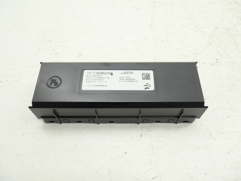 2016 Chevrolet Corvette C7 Z51 C7 - Climate Control Module PN: 13506238