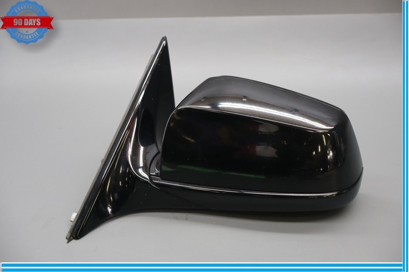 09-12 BMW F02 740Li 750Li Left Driver Side Rear View Door Mirror Black Oem
