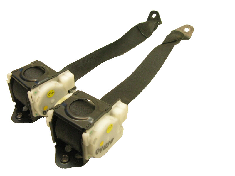 04-09 MERCEDES W209 COUPE CLK500 CLK320 CLK350 REAR SEAT BELT LEFT RIGHT 041219