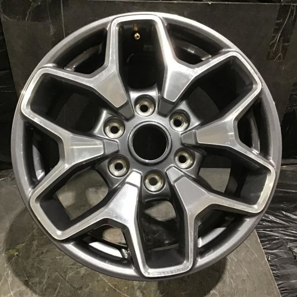 2021 Ford Bronco 10387 95229 Wheel 17 x 8" Rim OEM Grey Machined M2DC1007N1A