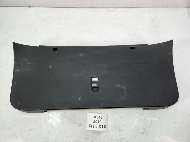 ✅ 16-20 OEM Tesla Model X Rear Trunk Lid Interior Door Lower Trim Cover Panel*