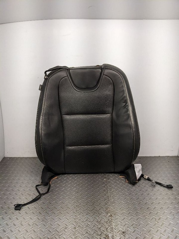 Passenger Front Seat Cushion Top Half Black Leather 12-15 CAMARO 1169856