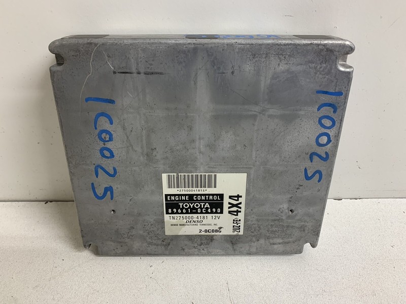 2003 Toyota Sequoia 4x4 89661-0C490 Engine Computer Control Module Ecu Ecm Pcu