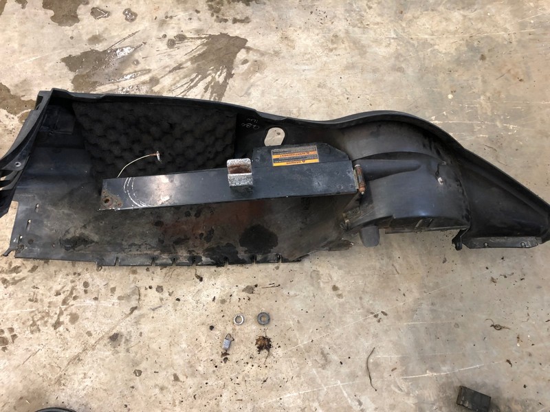 Arctic Cat Snowmobile ZL ZR 500 600 700 800 EFI Left side bellypan 1706-823