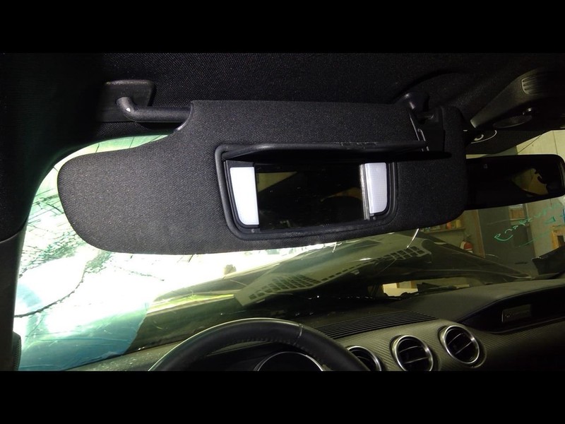 Driver Sun Visor Coupe Without Garage Door Opener Fits 15-22 MUSTANG 1609149