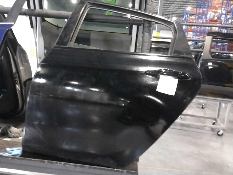 2013 Dodge Dart Left Rear Door Black OEM 506283 Used 138K Miles
