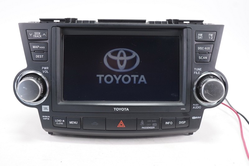 TOYOTA HIGHLANDER Radio Navigation NAV Unit AM-FM GPS OEM 2008 - 2010