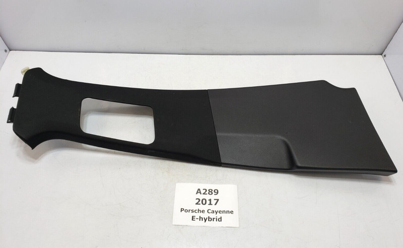 ✅11-18 OEM Porsche Cayenne 958 Right Passenger Side B Pillar Interior Trim Panel