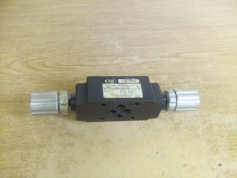 CML MTC-02-W-L-K Throttle And Check Valve
