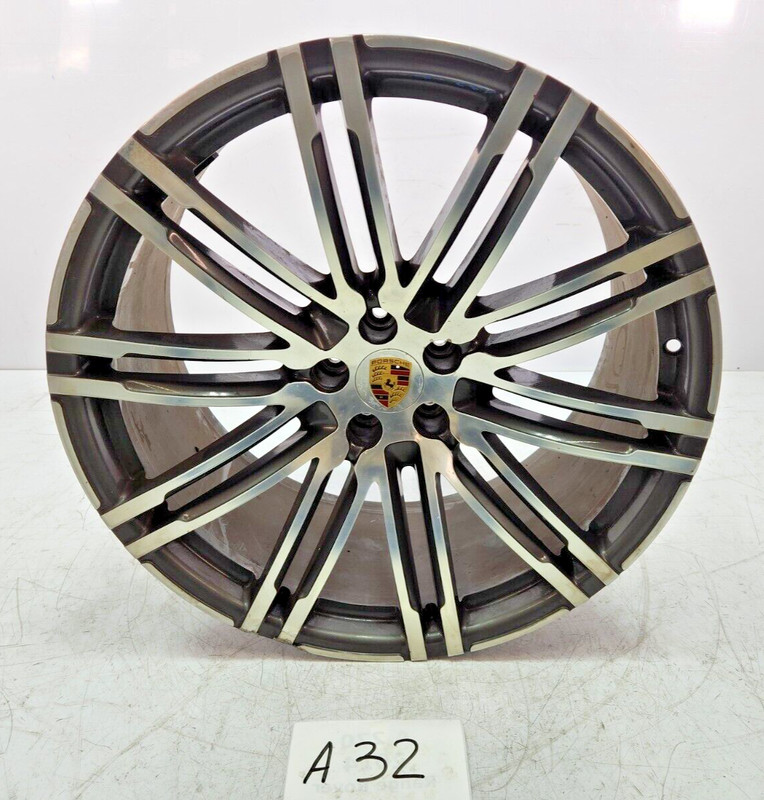 ✅ 2015-2018 OEM Porsche Macan Turbo 95B Rear Alloy Wheel Rim 21X10 ET19 NOTE*