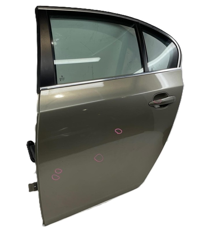 2004-2007 BMW 530i Rear Left Driver Door Assembly LH W/ Glass & Panel OEM