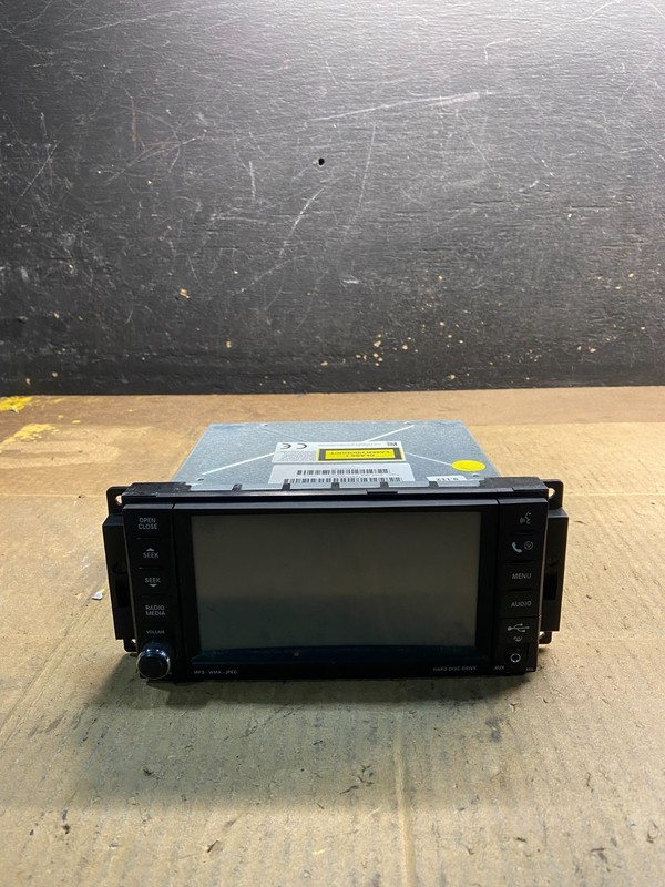 2007 2014 Jeep Dodge Chrysler Screen Display CD Player Satellite Radio Y7317 DG