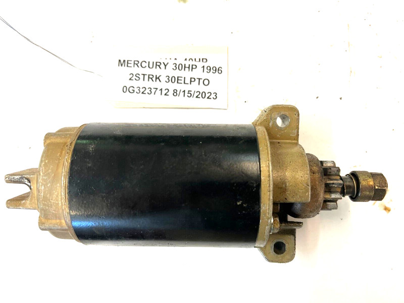 Mercury Outboard 30ELPTO Starter Assy 822462 1996 FRESHWATER!