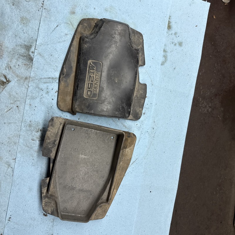 Honda MT250 Elsinore Tool Box Lid Cover 1974 1975 1976
