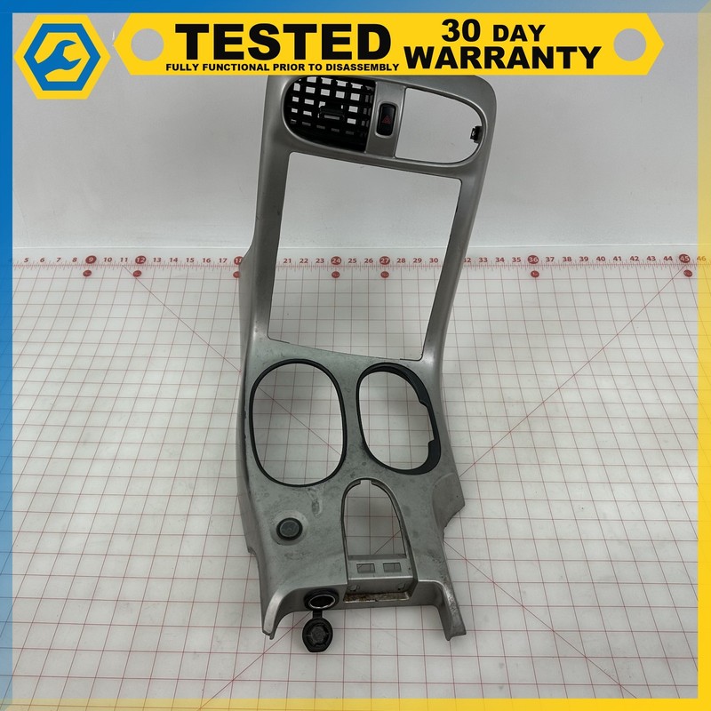 DAMAGED 05-07 Chevy Corvette C6 CENTER CONSOLE BEZEL TRIM COVER OEM FOR PARTS