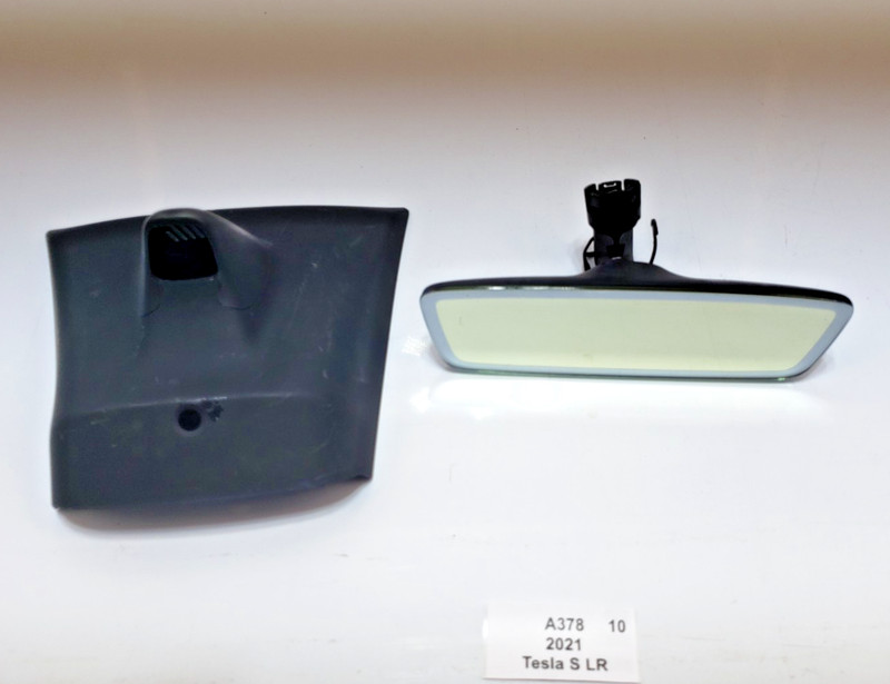 ✅ 2021-2025 OEM Tesla Model S Long Range Interior Rear View Mirror W/ Trim