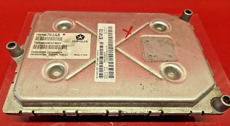 2013 Dodge Avenger Chrysler 200 2.4L PCM PCU Powertrain Control Module