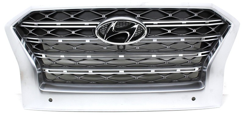 OEM Grille For Hyundai Palisade Limited, Ultimate 86350-S8AC1 Clips Missing