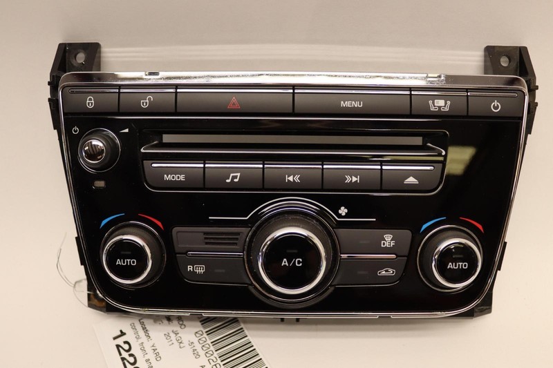 2010-2012 JAGUAR XJ DASH RADIO AUDIO PLAYER RECEIVER & CLIMATE PANEL OEM