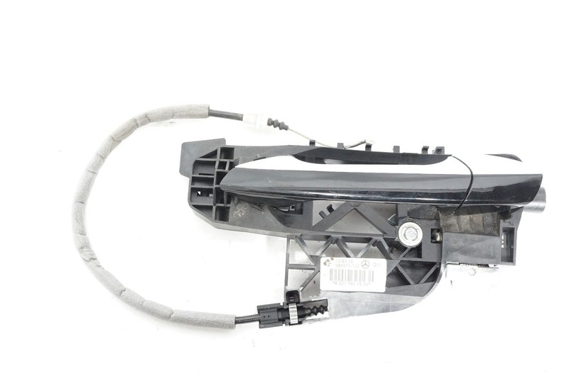 07-09 MERCEDES S550 W221 REAR LEFT DRIVER SIDE EXTERIOR DOOR HANDLE BLACK C04OEM
