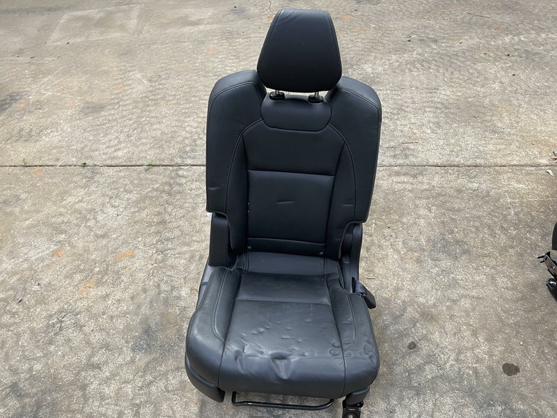 14-20 ACURA MDX REAR 60/40 SPLIT BOTH SEATS BLACK LEATHER OEM SEAT