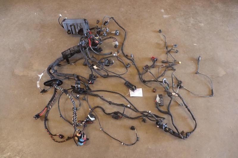 2024 VOLKSWAGEN TAOS S FRONT ENGINE BAY FIREWALL WIRING HARNESS W/ FUSE BOX OEM