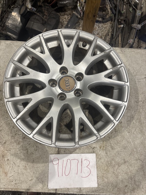 05-08 AUDI A4 2570888 Rim Wheel 17x7-1/2 Alloy 18 Spoke #1