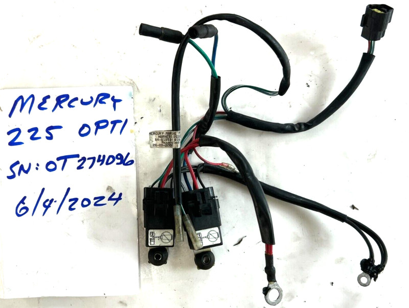 Mercury Mariner 200 Hp DFI 819514T16 Trim tilt Wire Harness FRESHWATER!