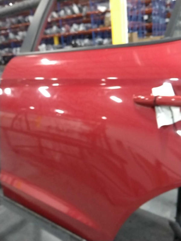 2017 Hyundai Elantra Left Rear Door Red 644424 126K Miles Used OEM Parts