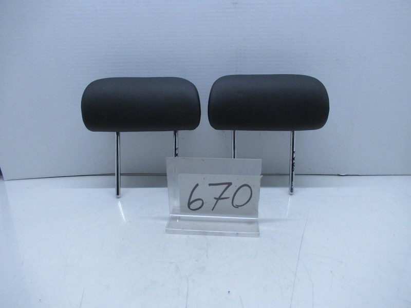 04-10 BMW E83 X3 REAR LEFT / RIGHT SEAT HEADREST SET OEM