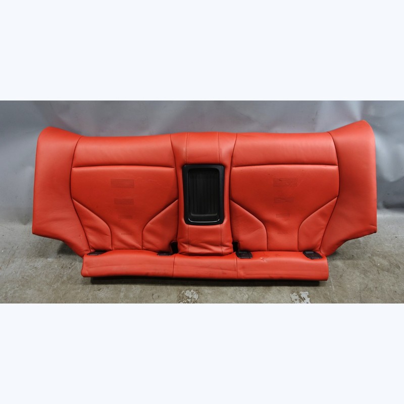 Damaged 2015-2020 BMW F82 M4 Coupe Rear Seat Bottom Bench Sakhir Orange Red OEM