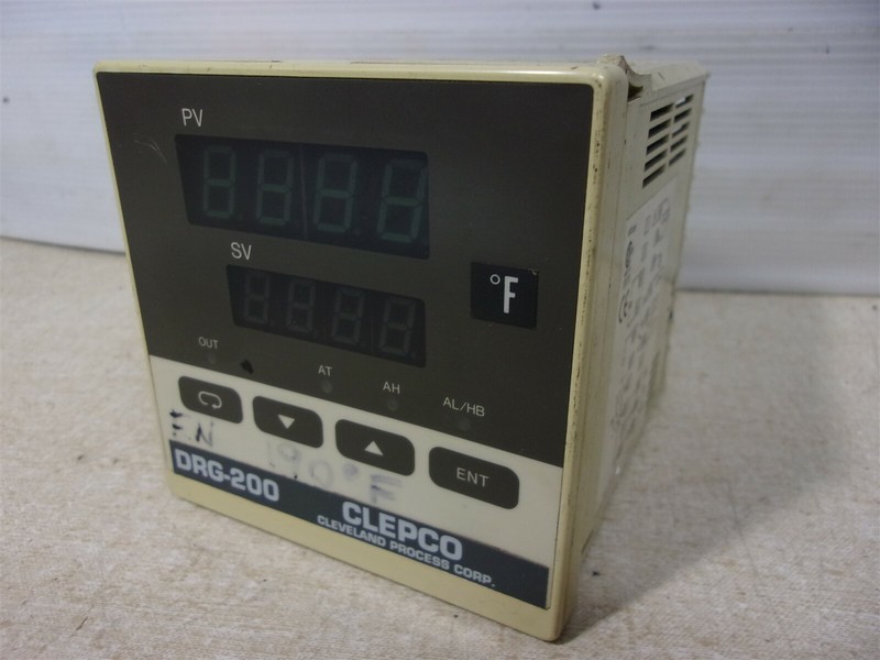 Clepco DRG-200 Temp Control Temperature Controller *FREE SHIPPING*